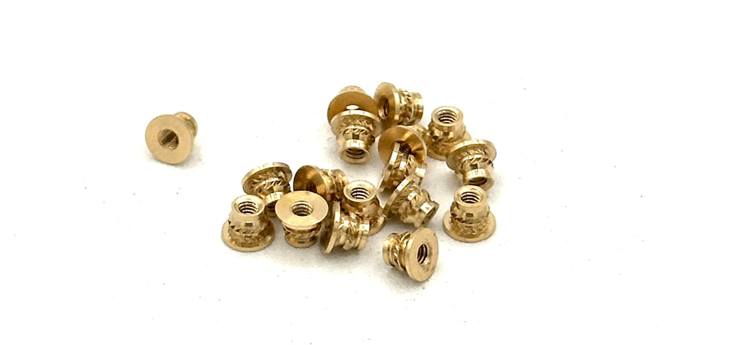 M2 Flanged Threaded Heatset Insert