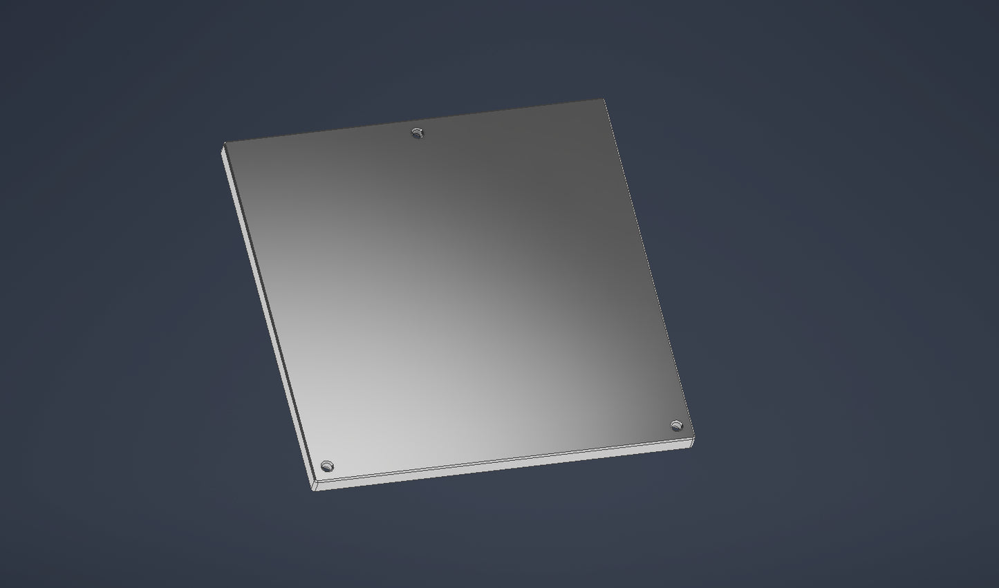 Alchemy3d Alu Bed Plate Testbatch