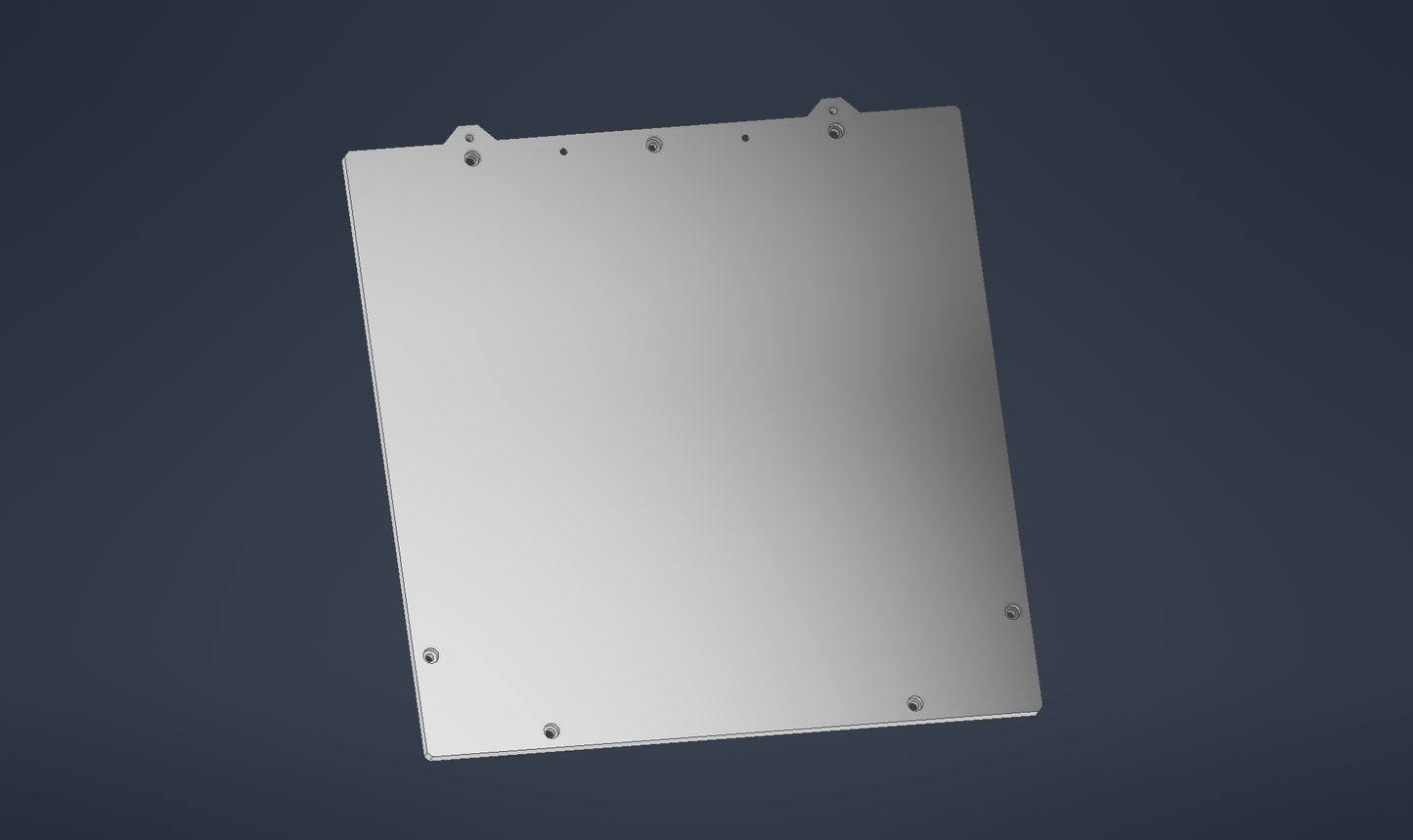 Alchemy3d Alu Bed Plate Testbatch