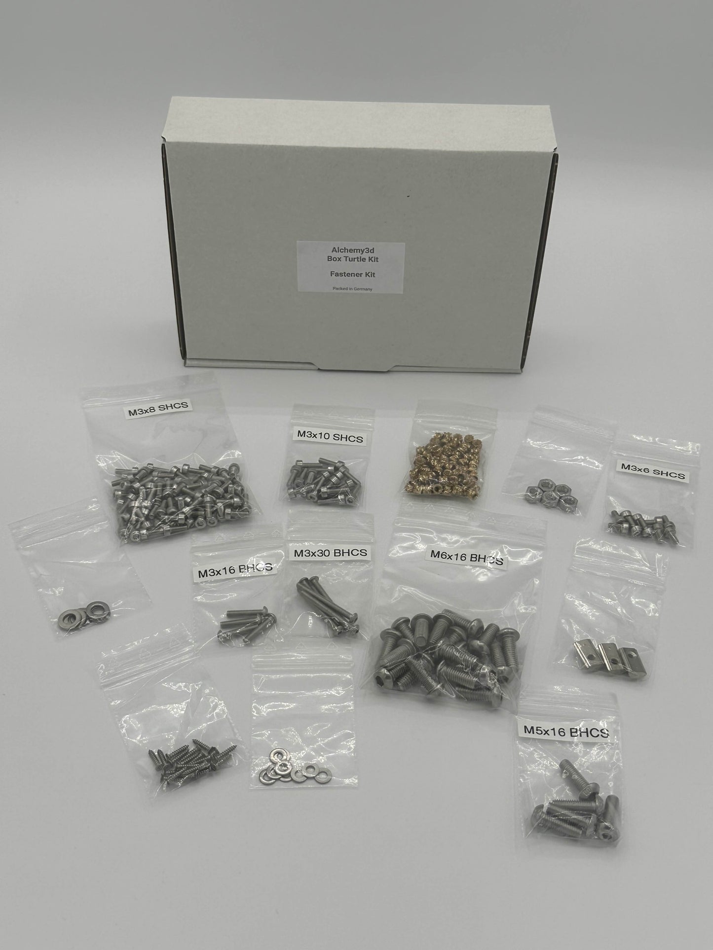 Box Turtle Stainless Fastener Kit