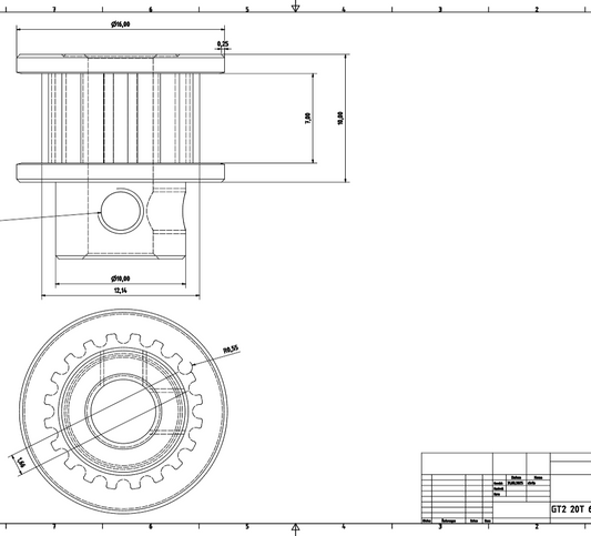 Custom Live Shaft Idler